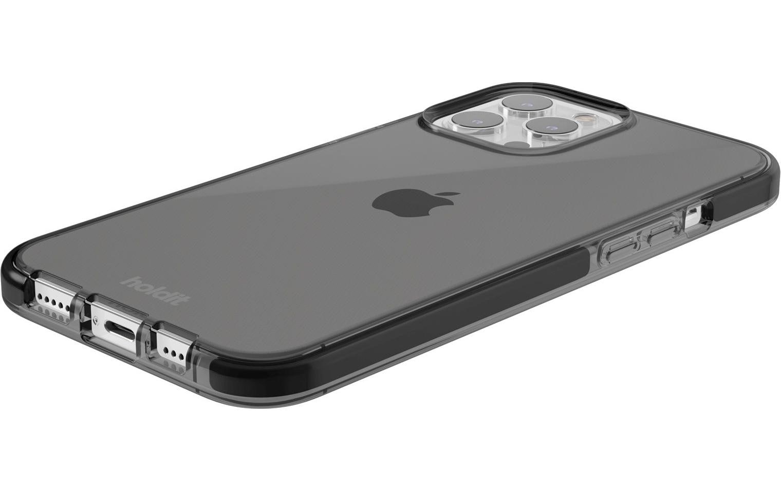 Holdit Back Cover Seethru iPhone 15 Pro Max Schwarz