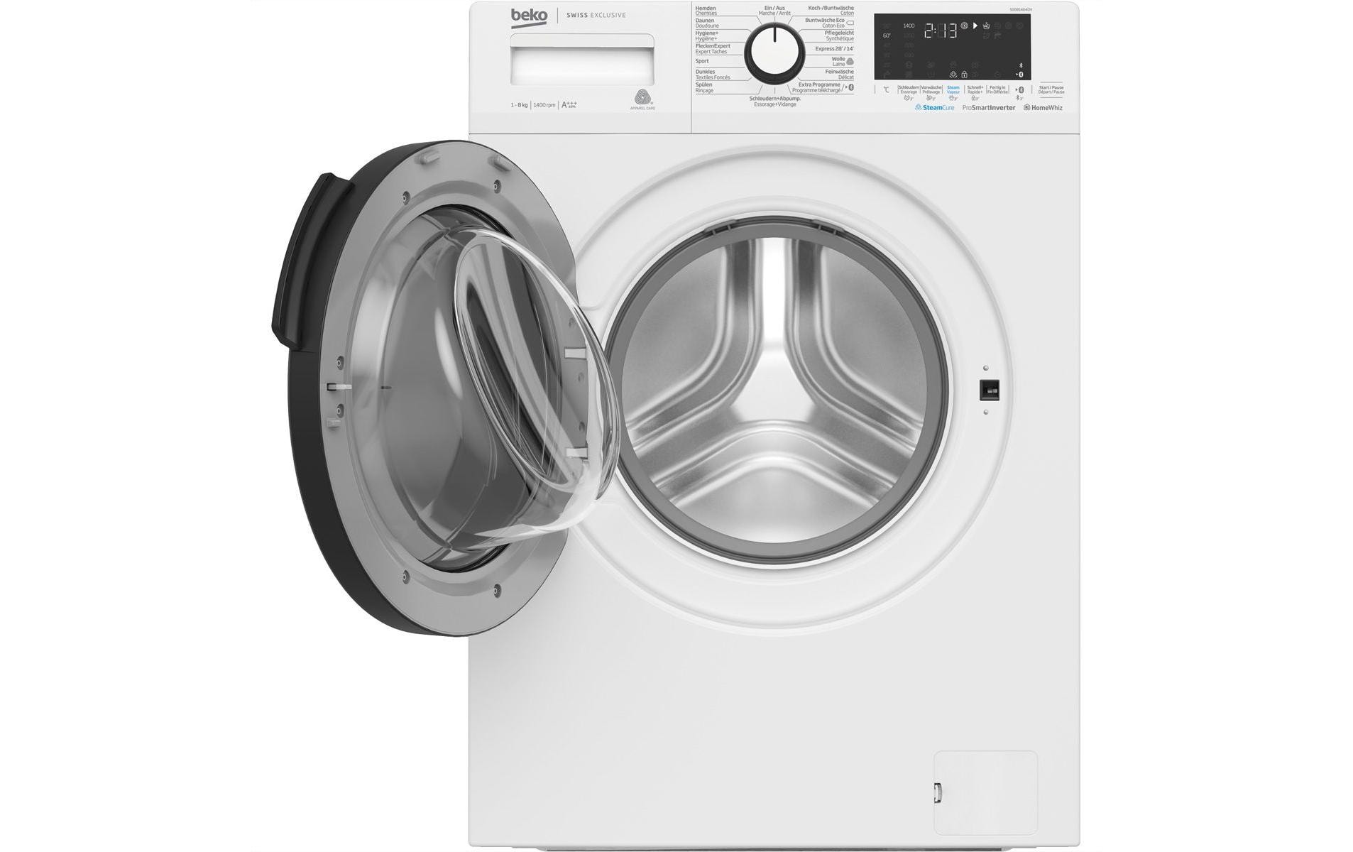 Beko Waschmaschine 50081464CH1 8 kg, Türanschlag links
