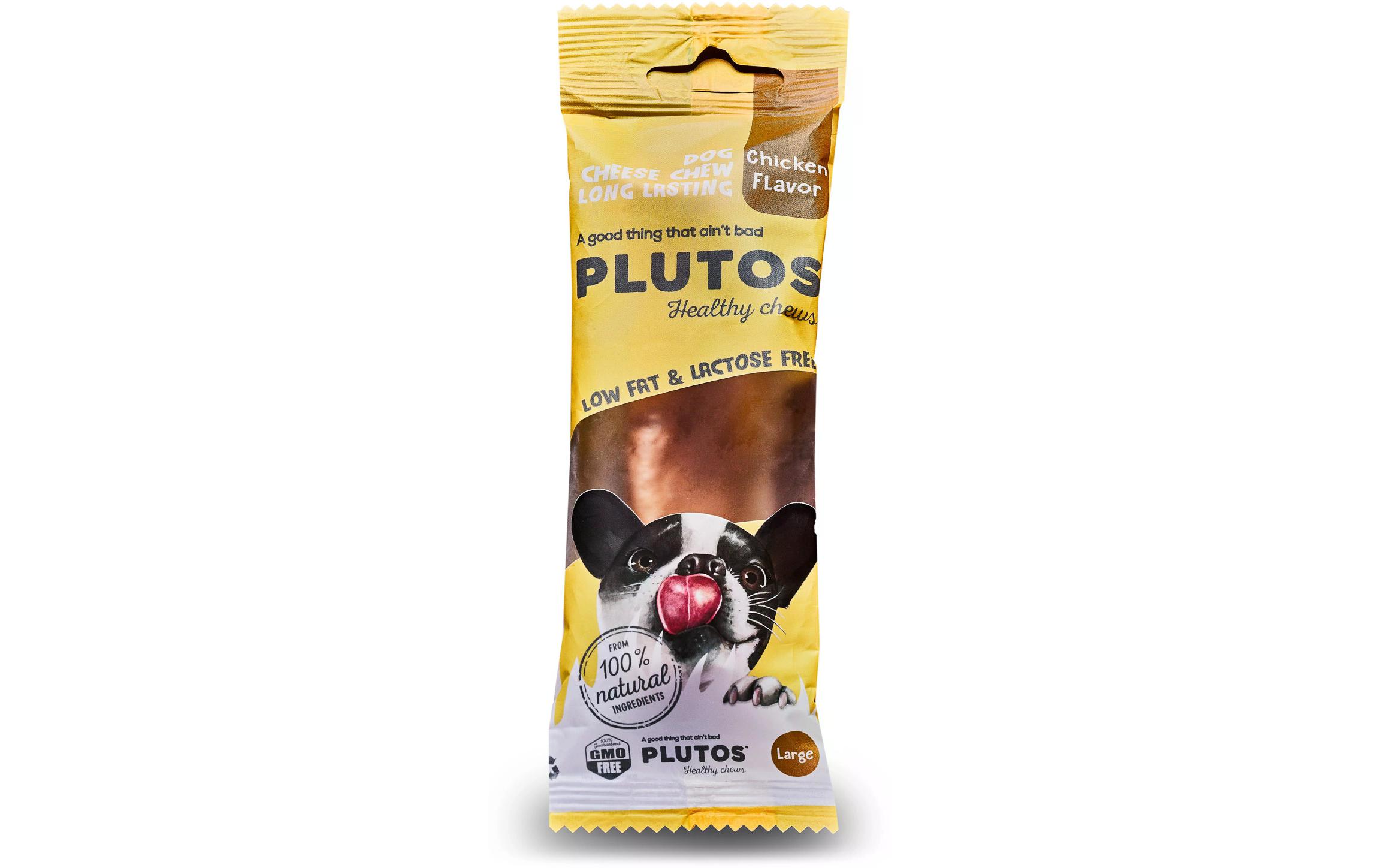 Plutos Kausnack Käse & Huhn, L
