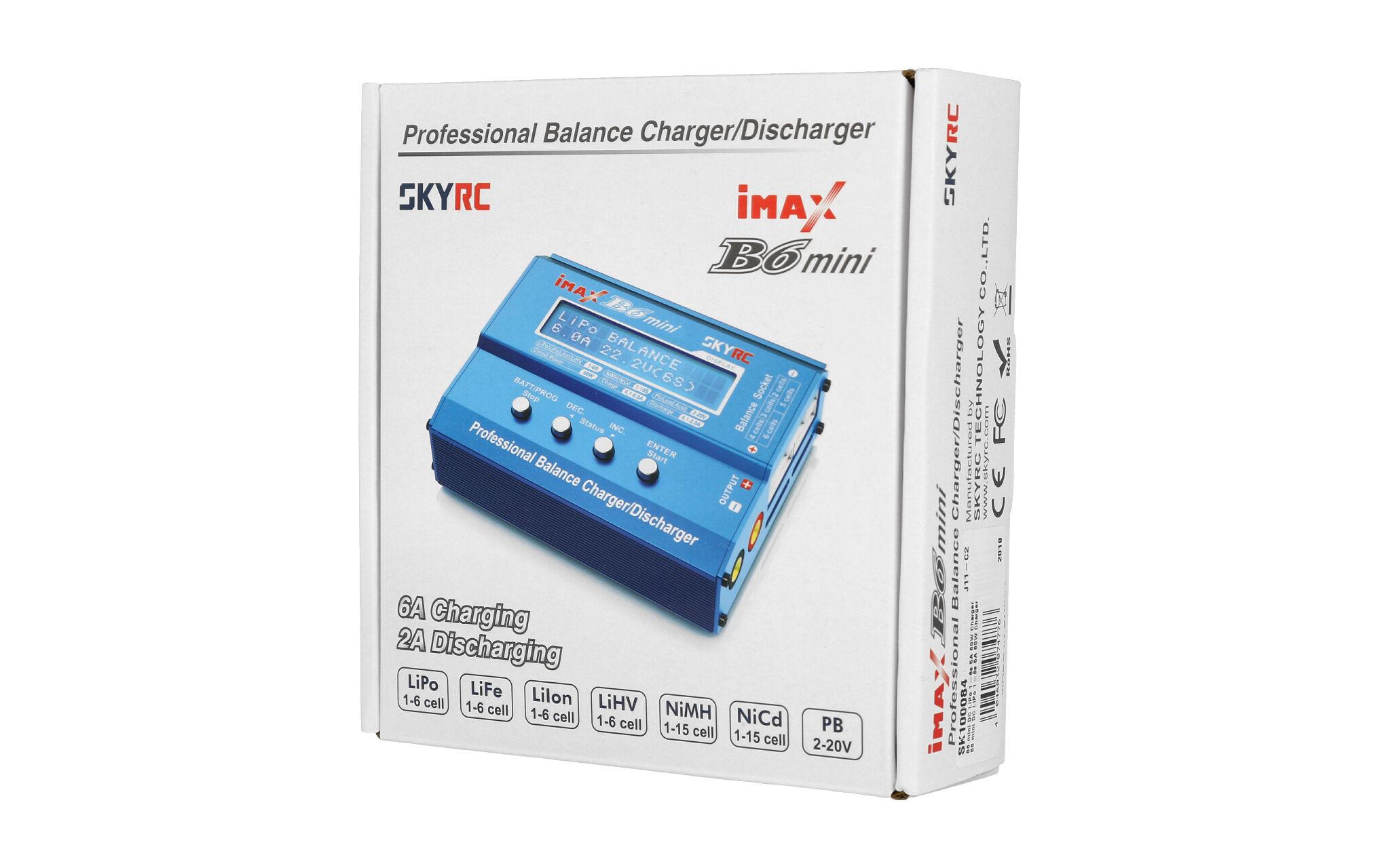 SKYRC Ladegerät iMAX B6 mini DC 60W, 1-6S