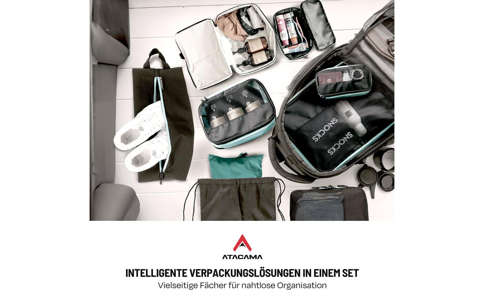 Atacama Premium Kompressions Packwürfel 8er-Set Atacama Premium Kompressions Packwürfel 8er-Set