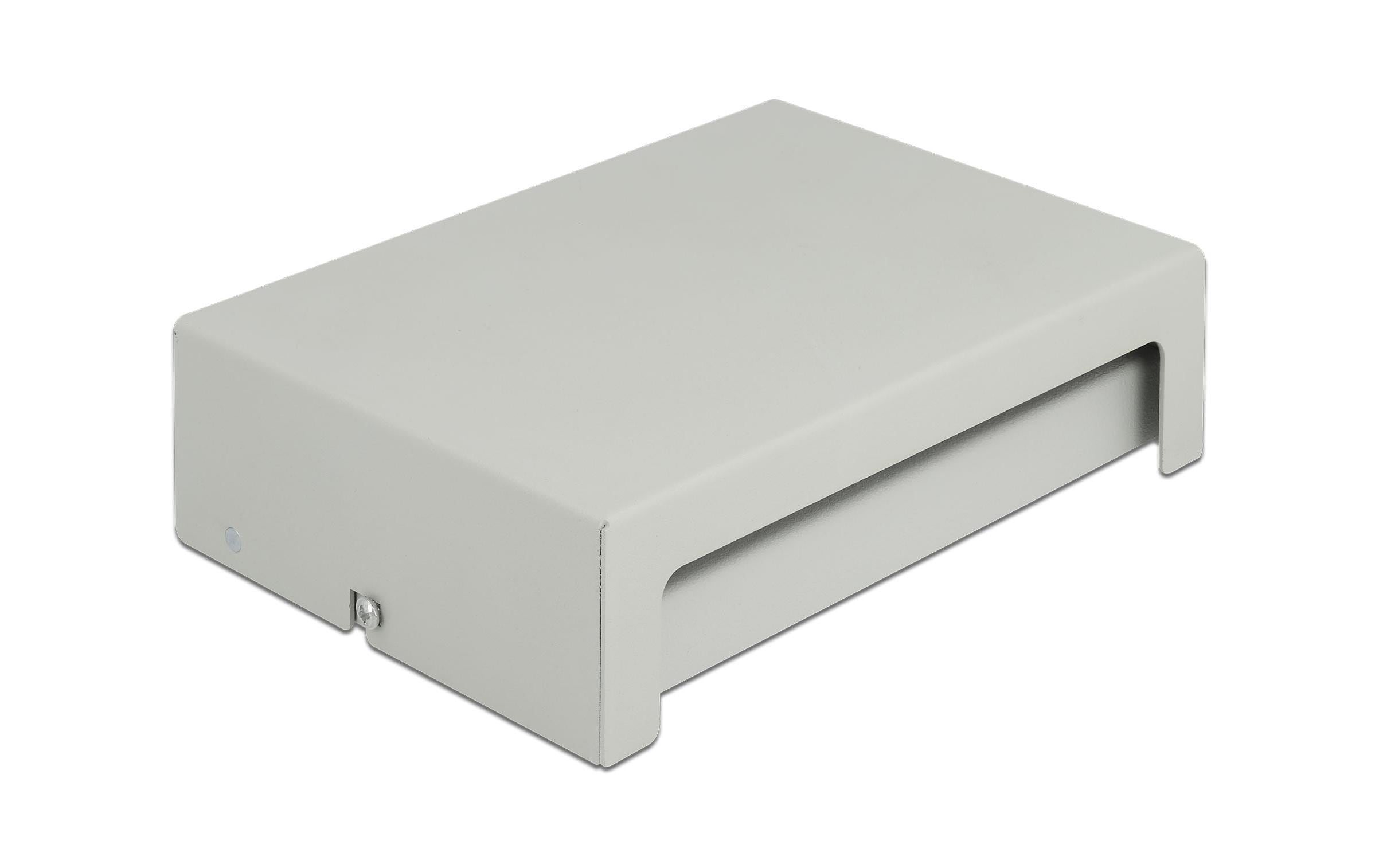 Delock Gehäuse Keystone Patchpanel 8 Port grau Delock Gehäuse Keystone Patchpanel 8 Port grau