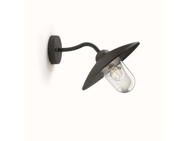 Philips Hammock Wandleuchte schwarz, exkl. LM 1 x 60W Philips Hammock Wandleuchte schwarz, exkl. LM 1 x 60W
