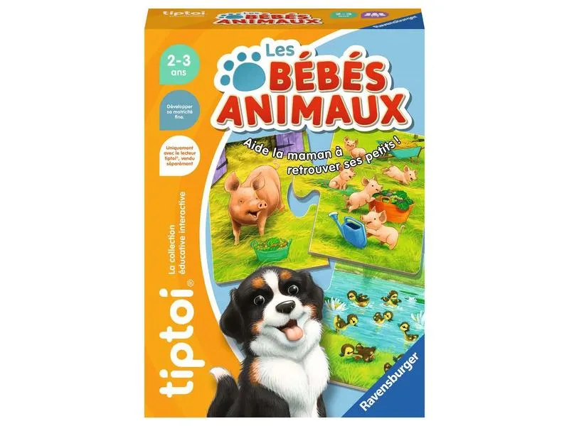 tiptoi Puzzle Les bébés animaux -FR- tiptoi Puzzle Les bébés animaux -FR-