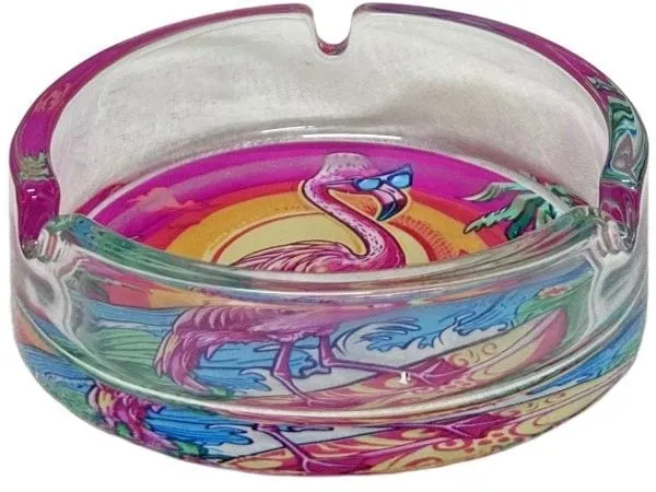 Dameco Aschenbecher Aschenbecher rund Flamingo Flamingo Dameco Aschenbecher Aschenbecher rund Flamingo Flamingo