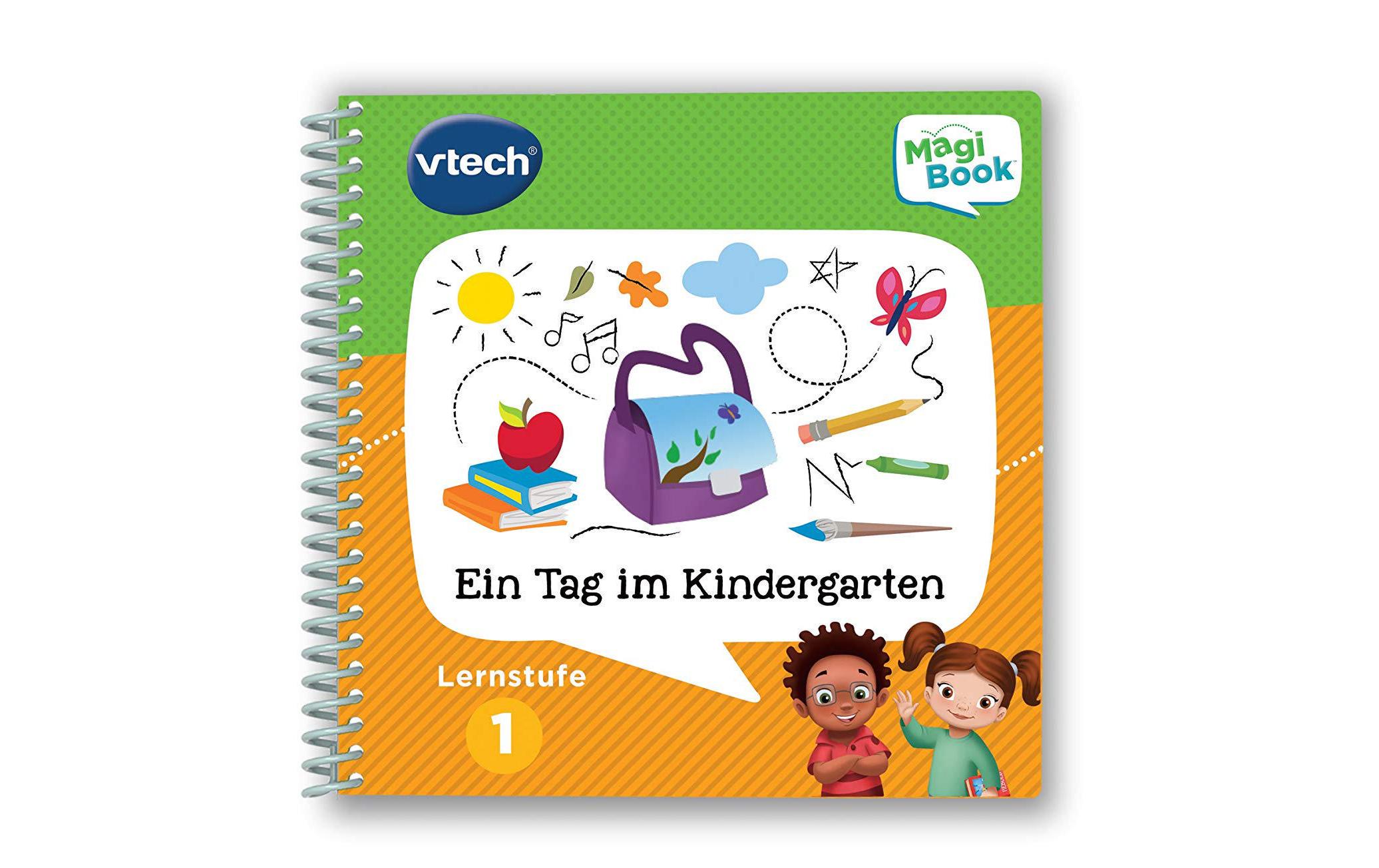 Vtech Lernbuch MagiBook Lernstufe 1 - Ein Tag im Kindergarten