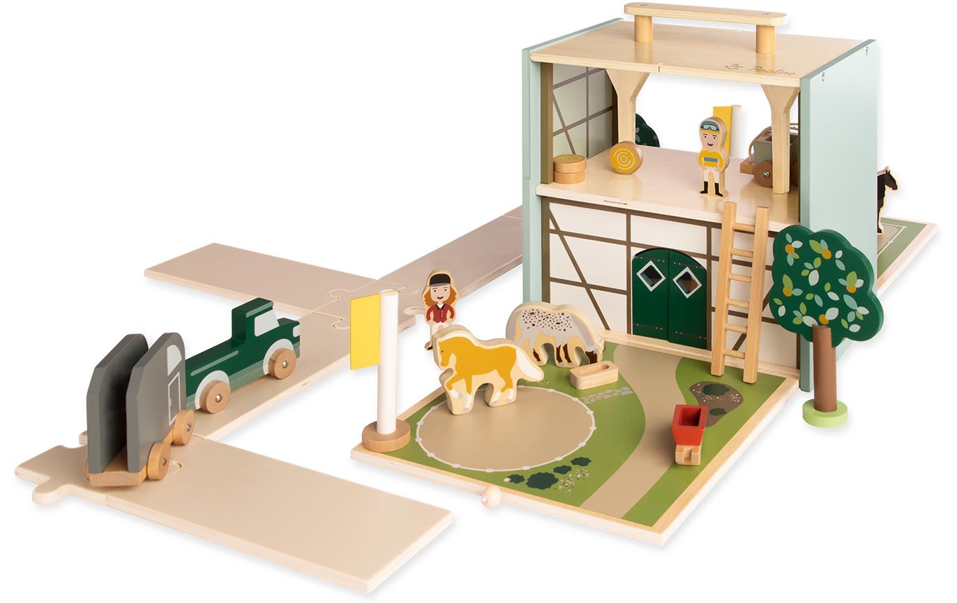 Pinolino Reiterhof Lise mit Zubehör