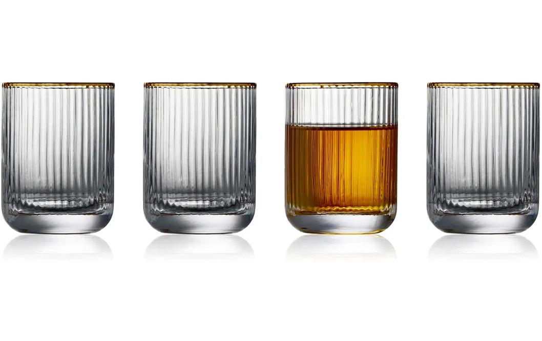 Lyngby Schnapsglas Palermo Gold 6 cl, 6er Set