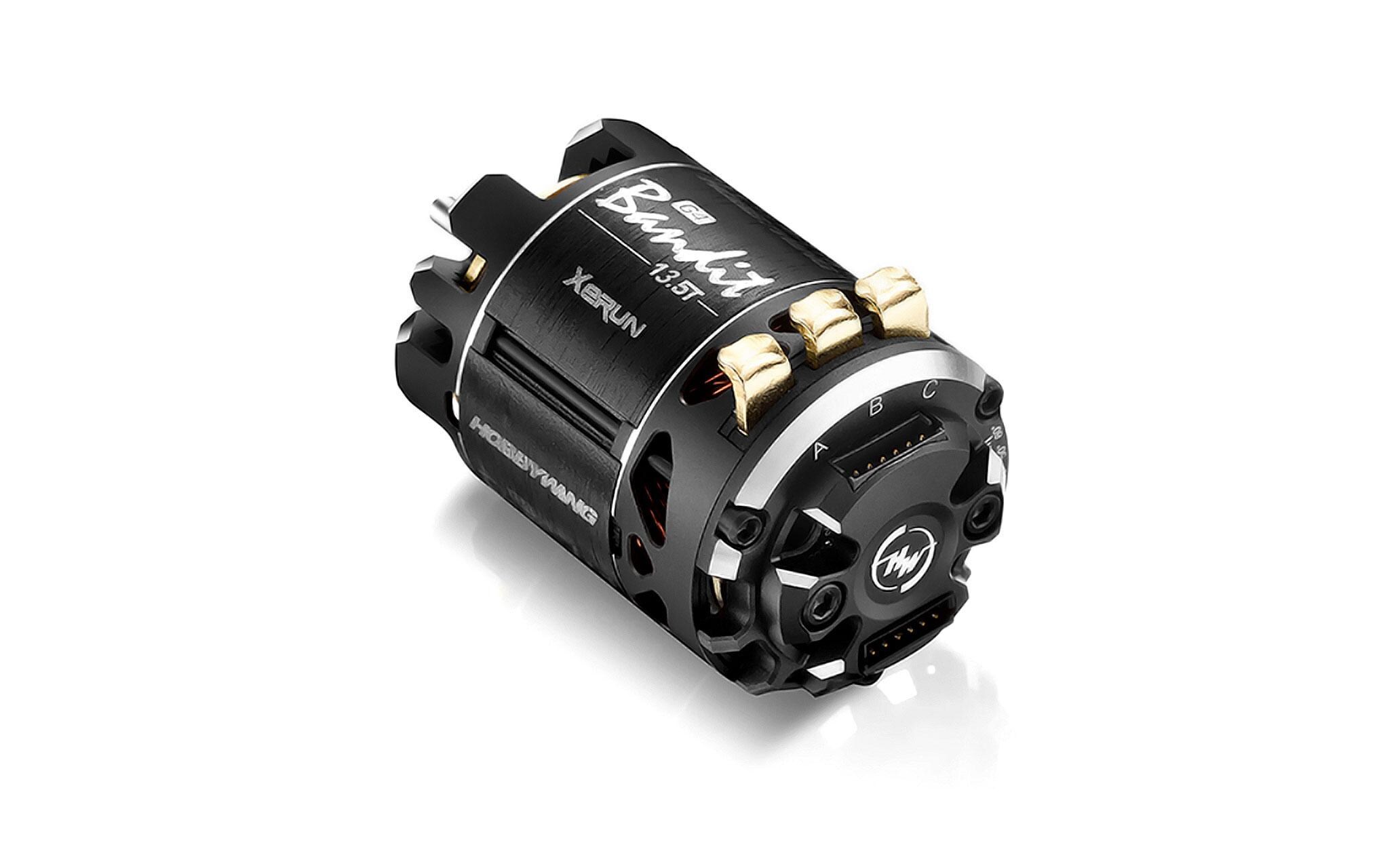 Hobbywing Brushless Sensored Motor Xerun Bandit G4 13.5T 3350kV Hobbywing Brushless Sensored Motor Xerun Bandit G4 13.5T 3350kV