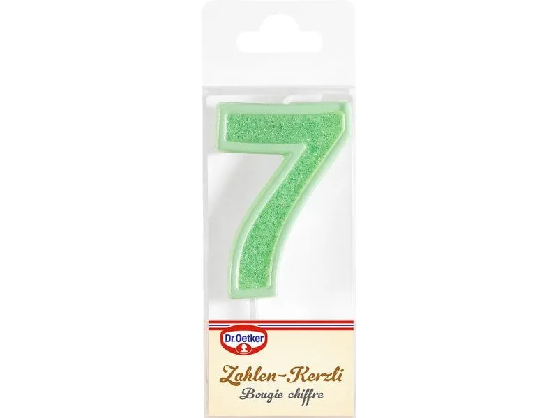 Dr.Oetker Zahlenkerze 7 1 Stück
