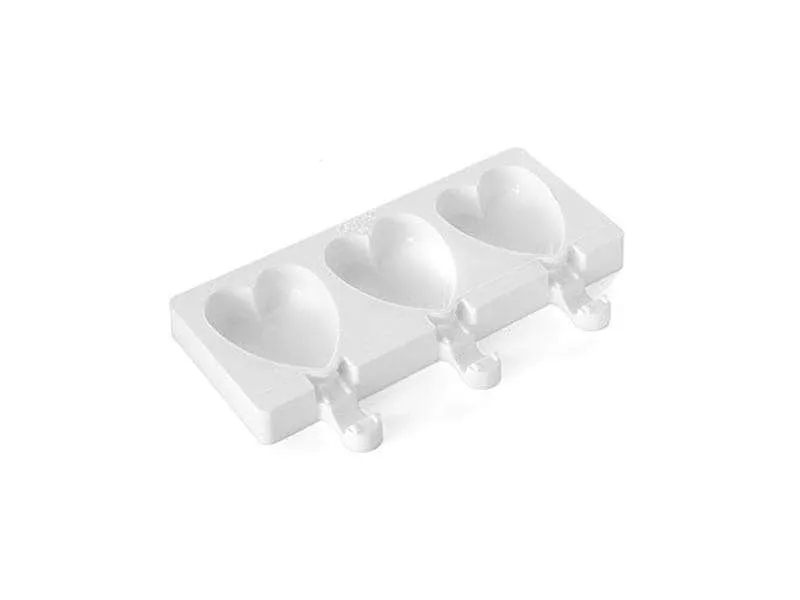 Silikomart Glaceform Mini Herz Weiss