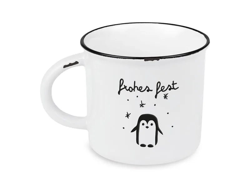 Grafik Werkstatt Vintage Becher Weihnachten, frohes fest
