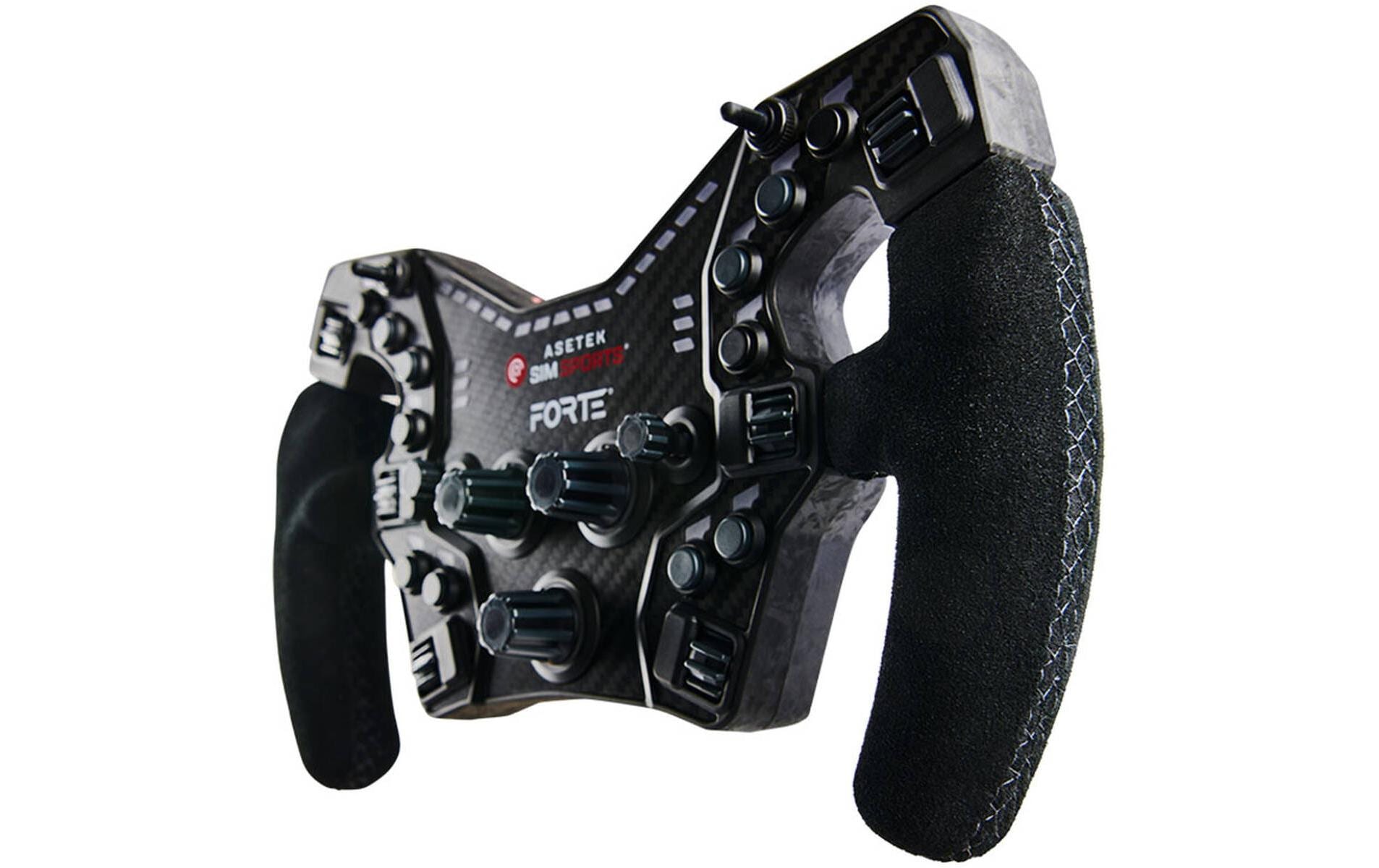 Asetek Racing Handle Wildleder, Schwarz Asetek Racing Handle Wildleder, Schwarz
