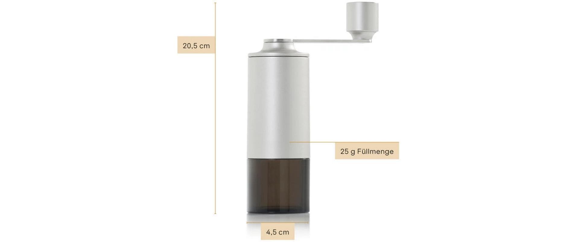 AdHoc Kaffeemühle Moro Hellgrau