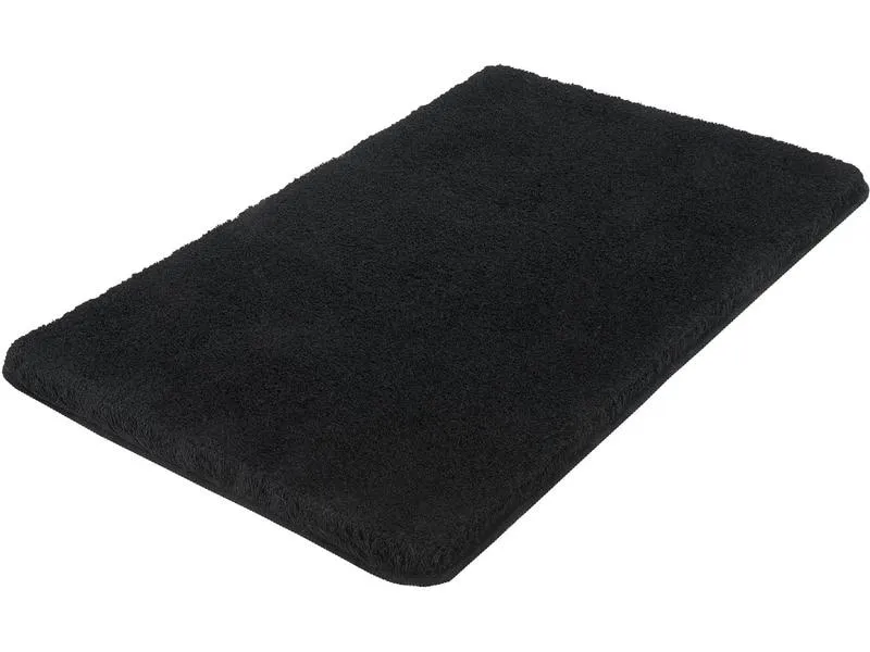 Kleine Wolke Badteppich Relax 60 x 100 cm, Schwarz