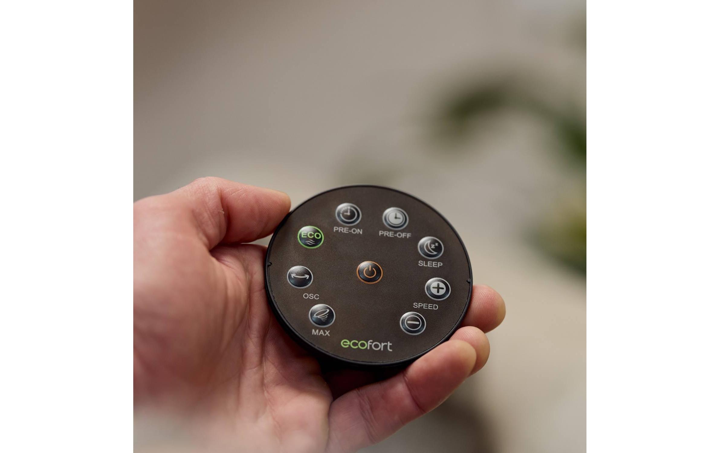 Ecofort Standventilator ecoQ SilentAir Grande Weiss