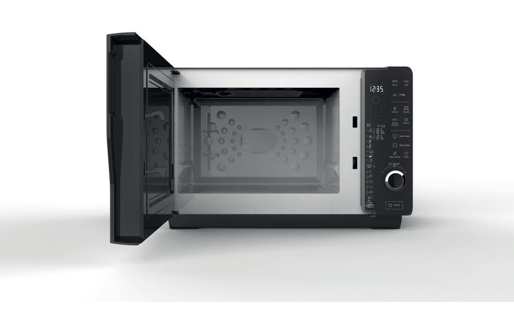 Bauknecht Mikrowelle MW 427 SL CH Schwarz/Silber Bauknecht Mikrowelle MW 427 SL CH Schwarz/Silber