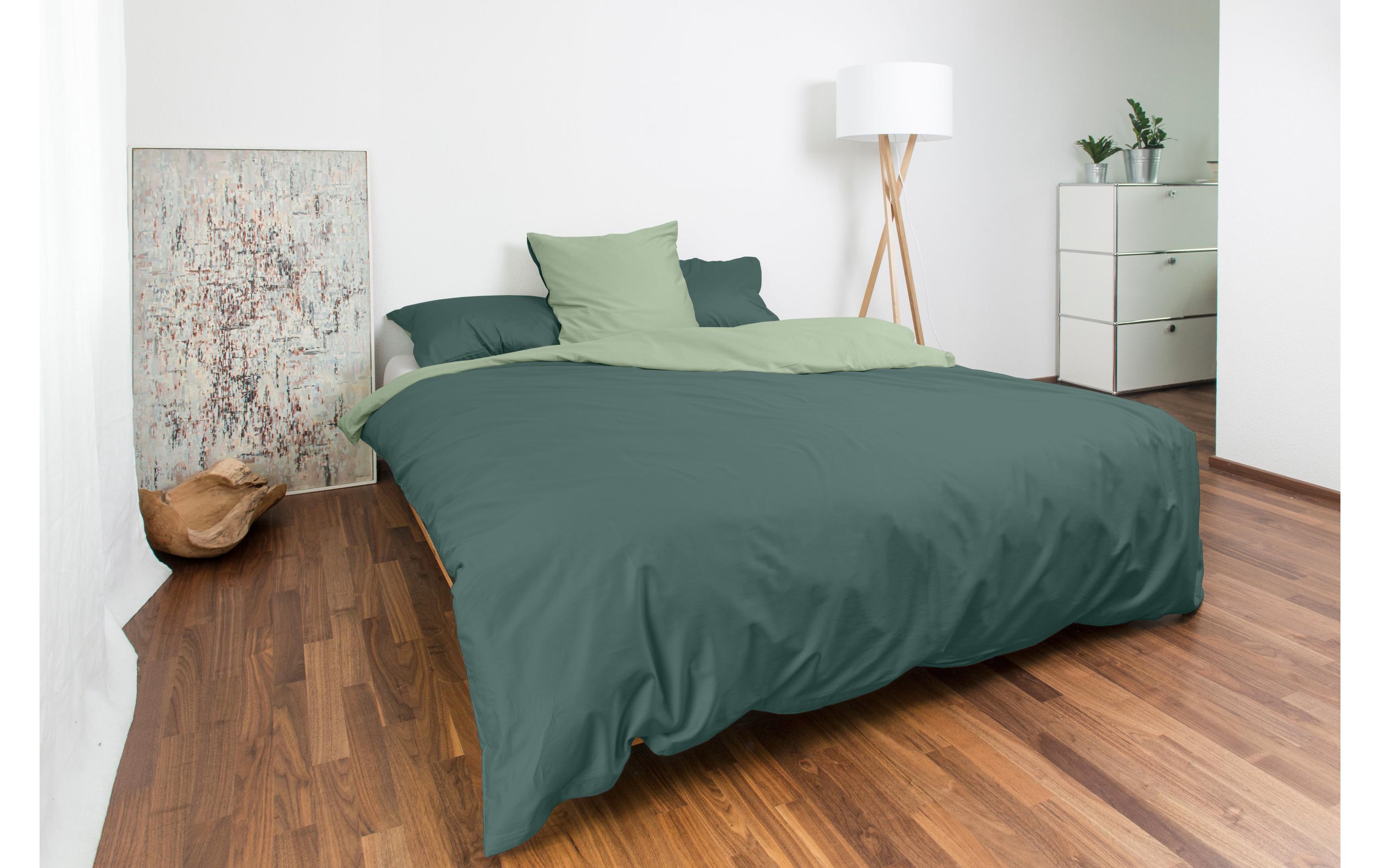 Nobilium Kopfkissenbezug Mia 50 x 70 cm, Green/Mint