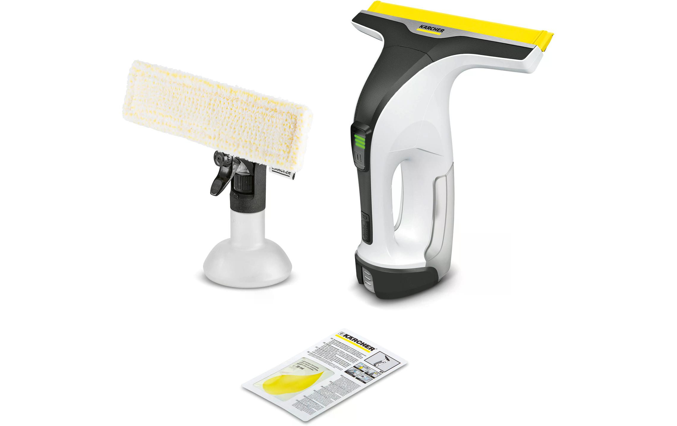Kärcher Fenstersauger WV 4-4 Plus Schwarz/Weiss