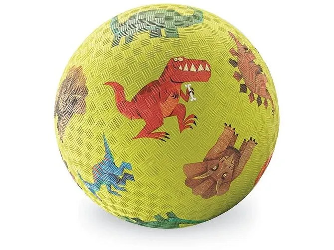 Crocodile Creek Gummiball DINOSAUR Hellgrün 18 cm