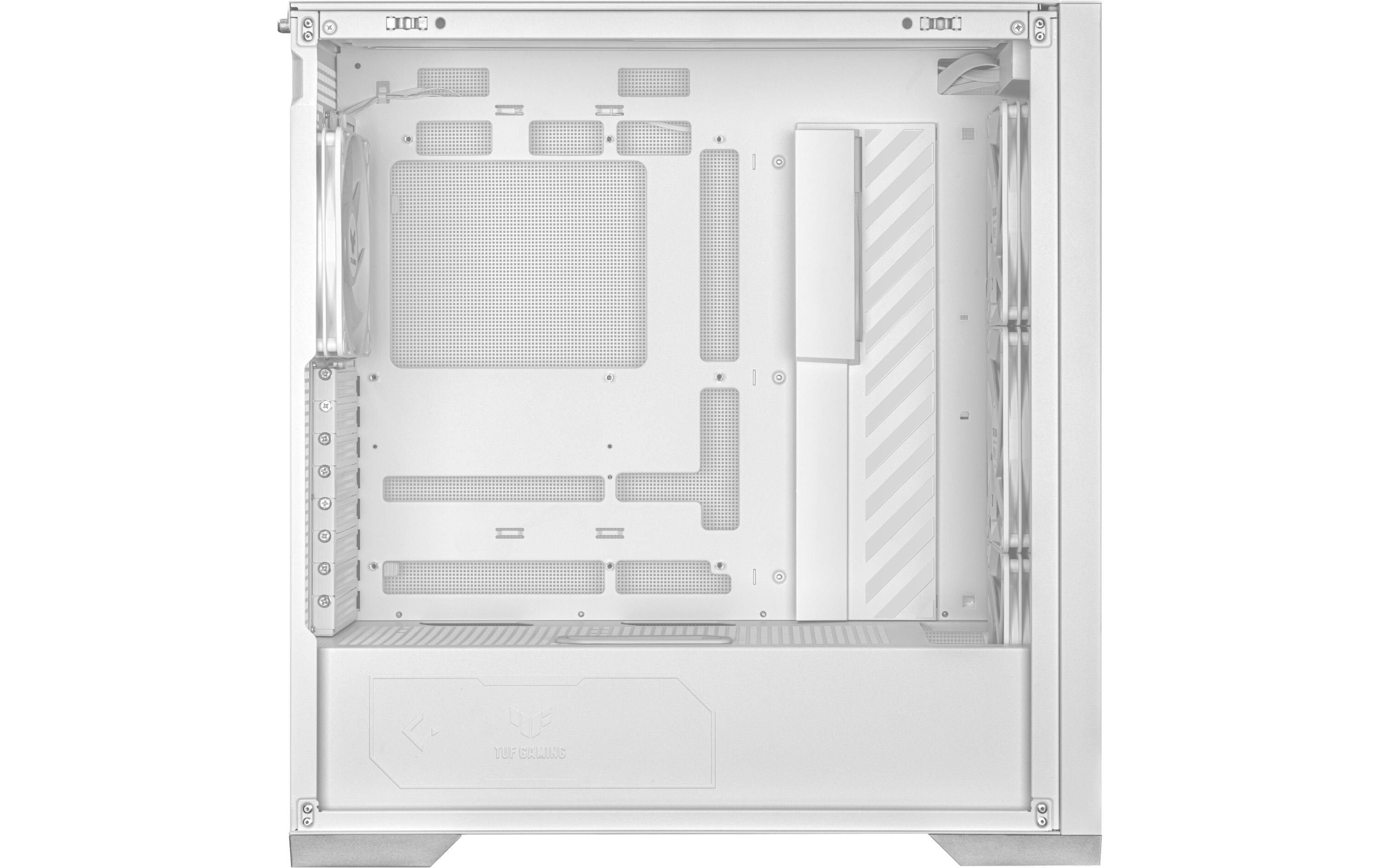 ASUS PC-Gehäuse TUF Gaming GT302 TG ARGB Weiss