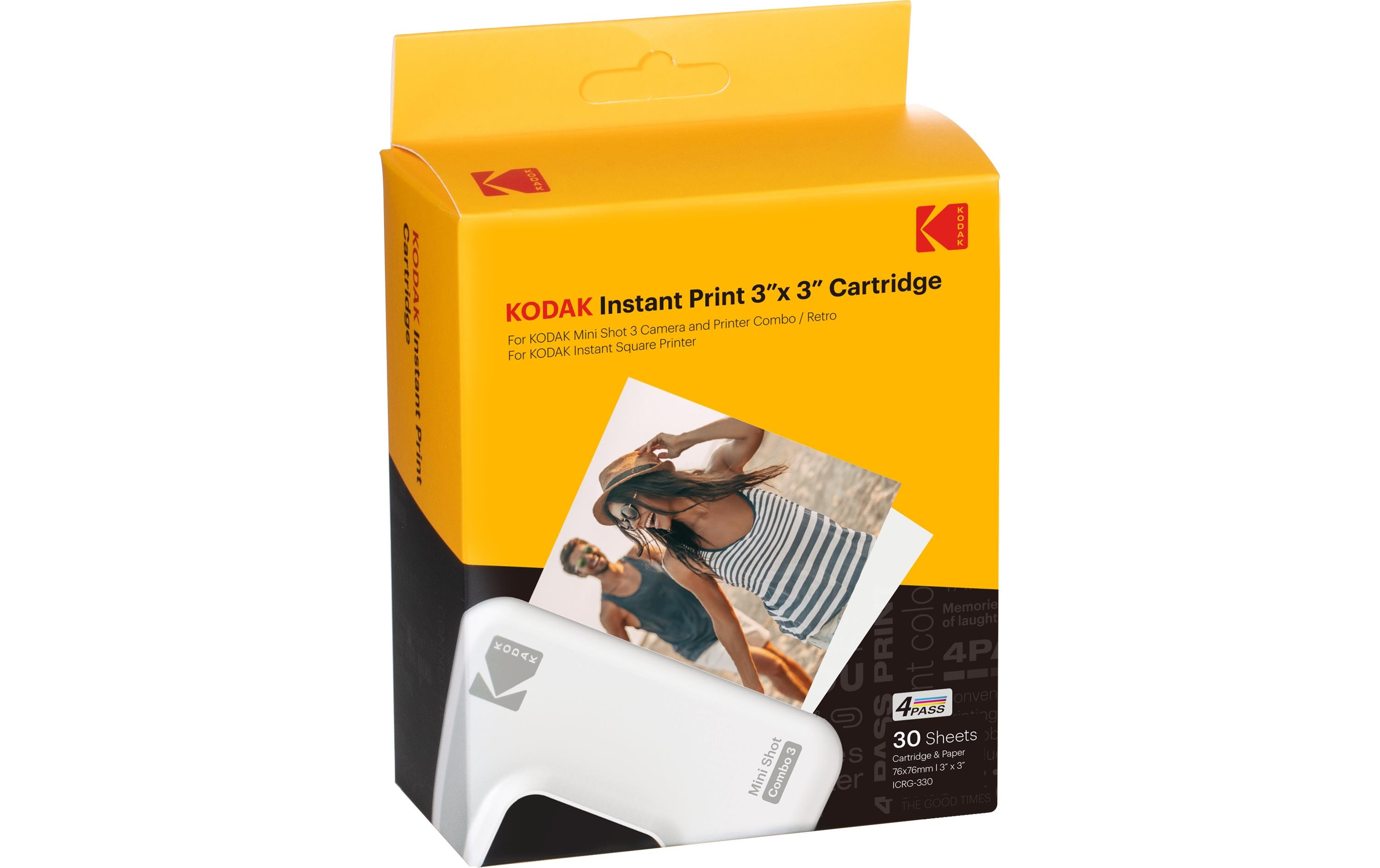 Kodak Sofortbildfilm Mini Shot 3 Combo – 30er Pack