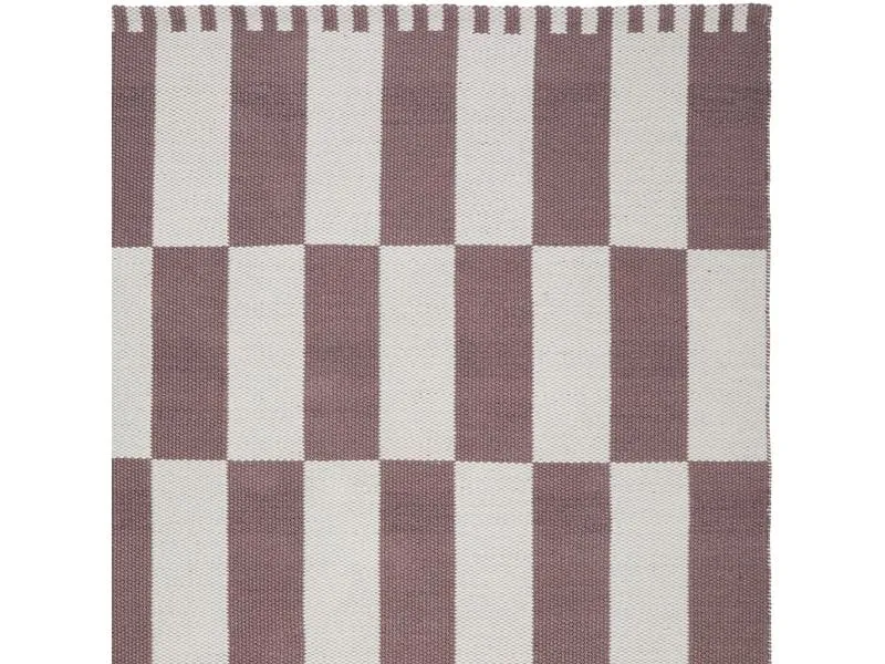 Urbanara Teppich Iniola 140 x 200 cm, Weiss/Taupe Urbanara Teppich Iniola 140 x 200 cm, Weiss/Taupe