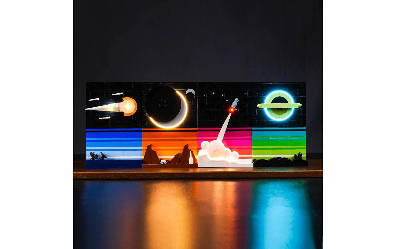 BrickBling LED-Licht-Set für LEGO® 21340 Tales of the Space Age