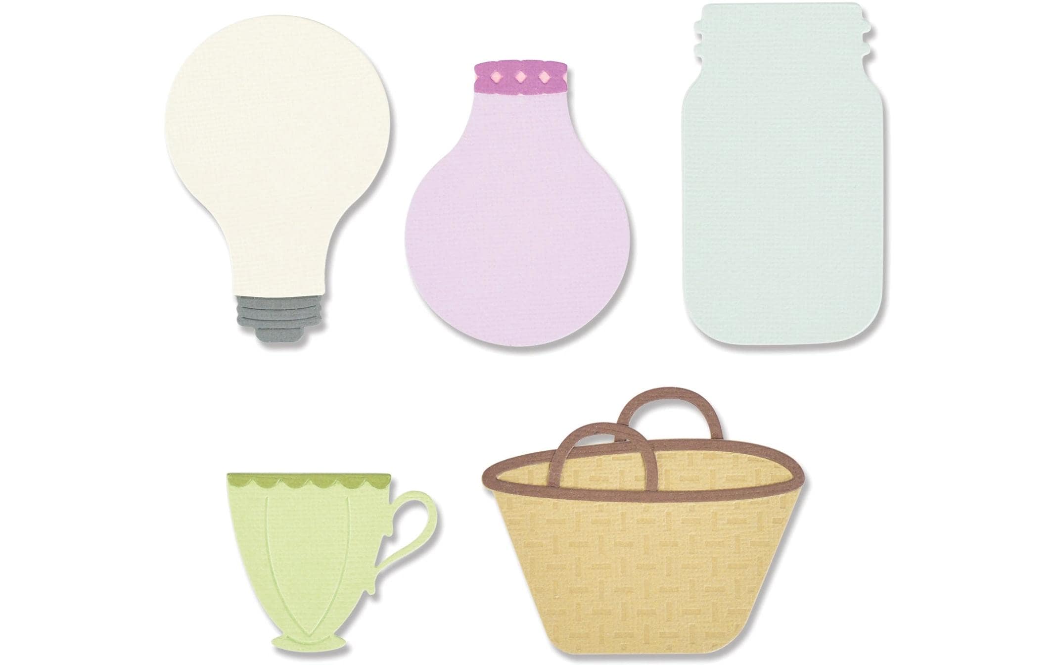 Sizzix Stanzset Blumengefässe Thinlits 14 Matrizen Sizzix Stanzset Blumengefässe Thinlits 14 Matrizen