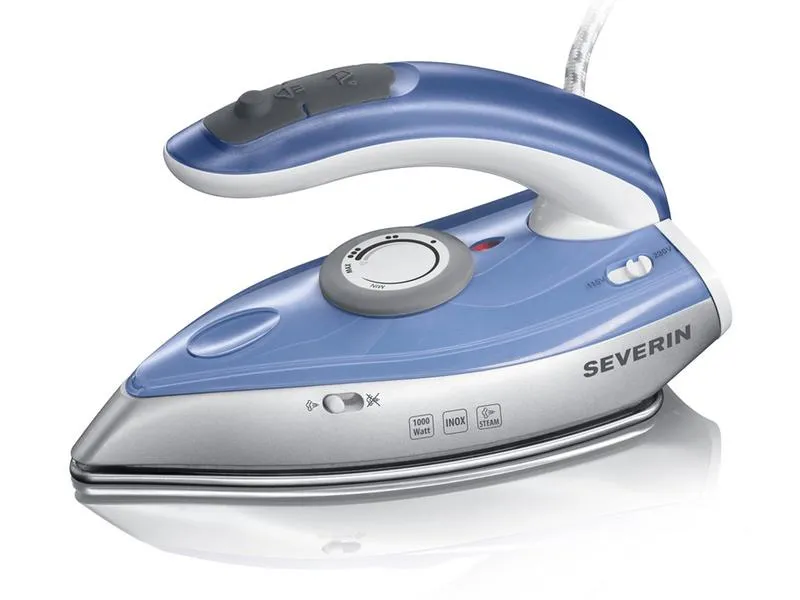 Severin Reisebügeleisen BA 3234 Hellblau Severin Reisebügeleisen BA 3234 Hellblau