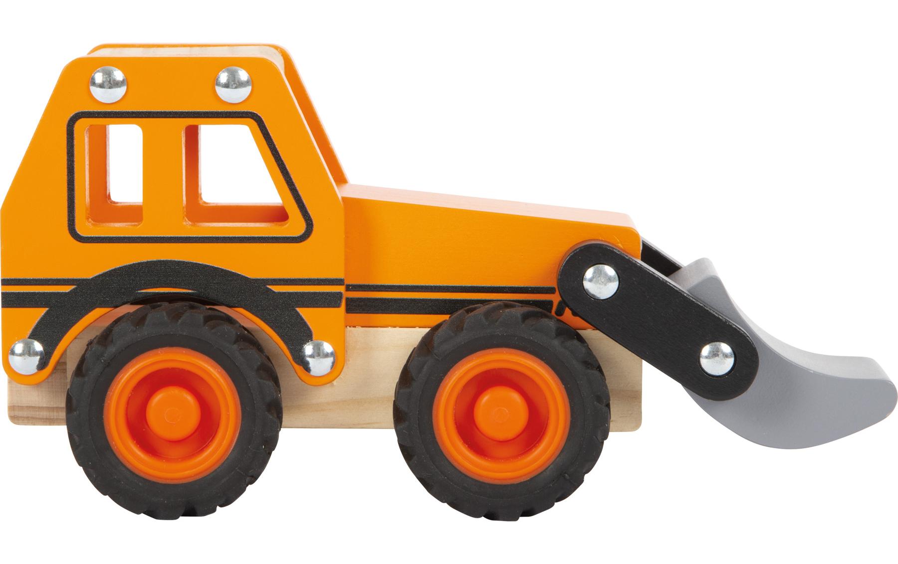 small foot Baustellenfahrzeug Bagger