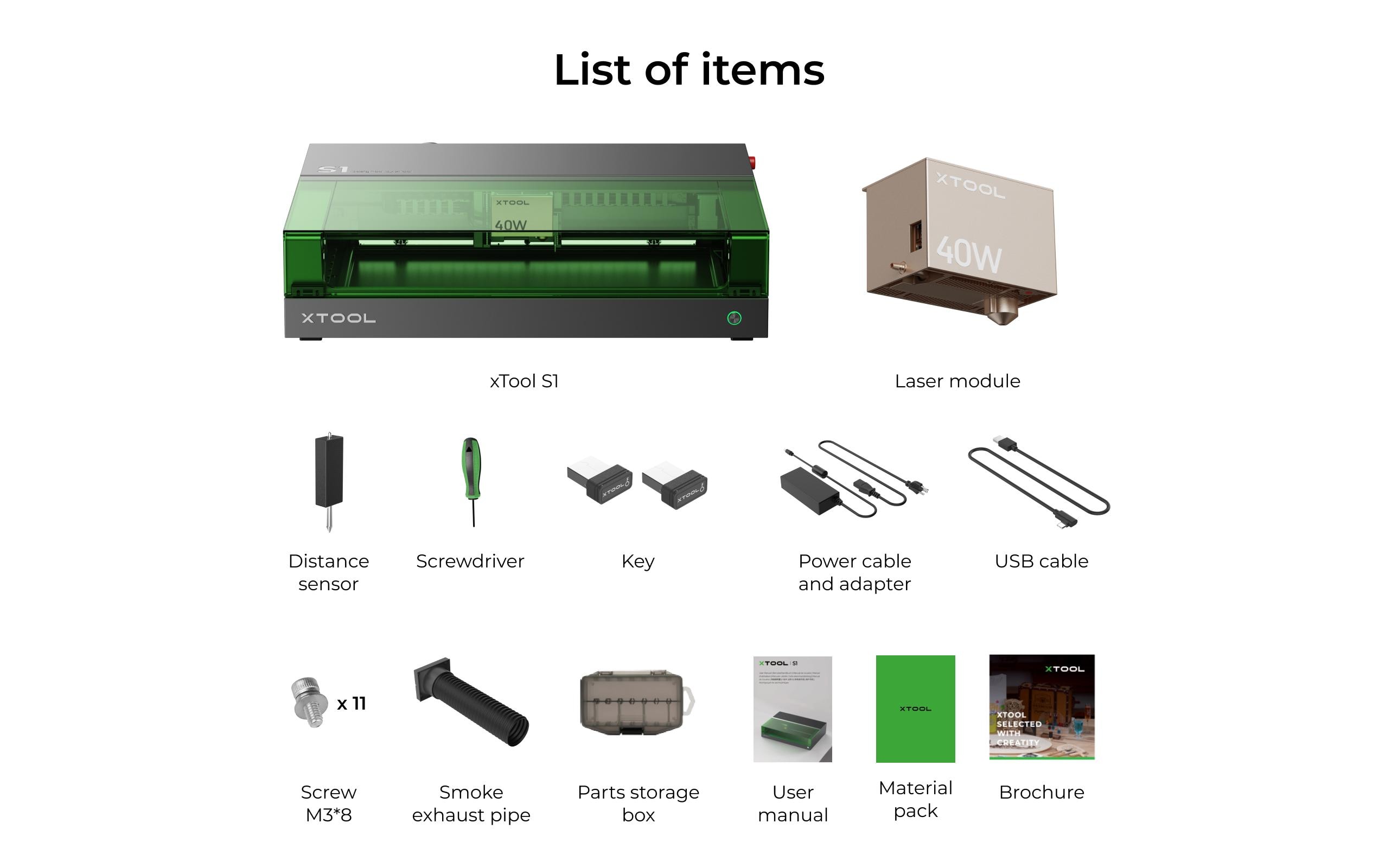 X-Tool S1 Dioden Laserschneider