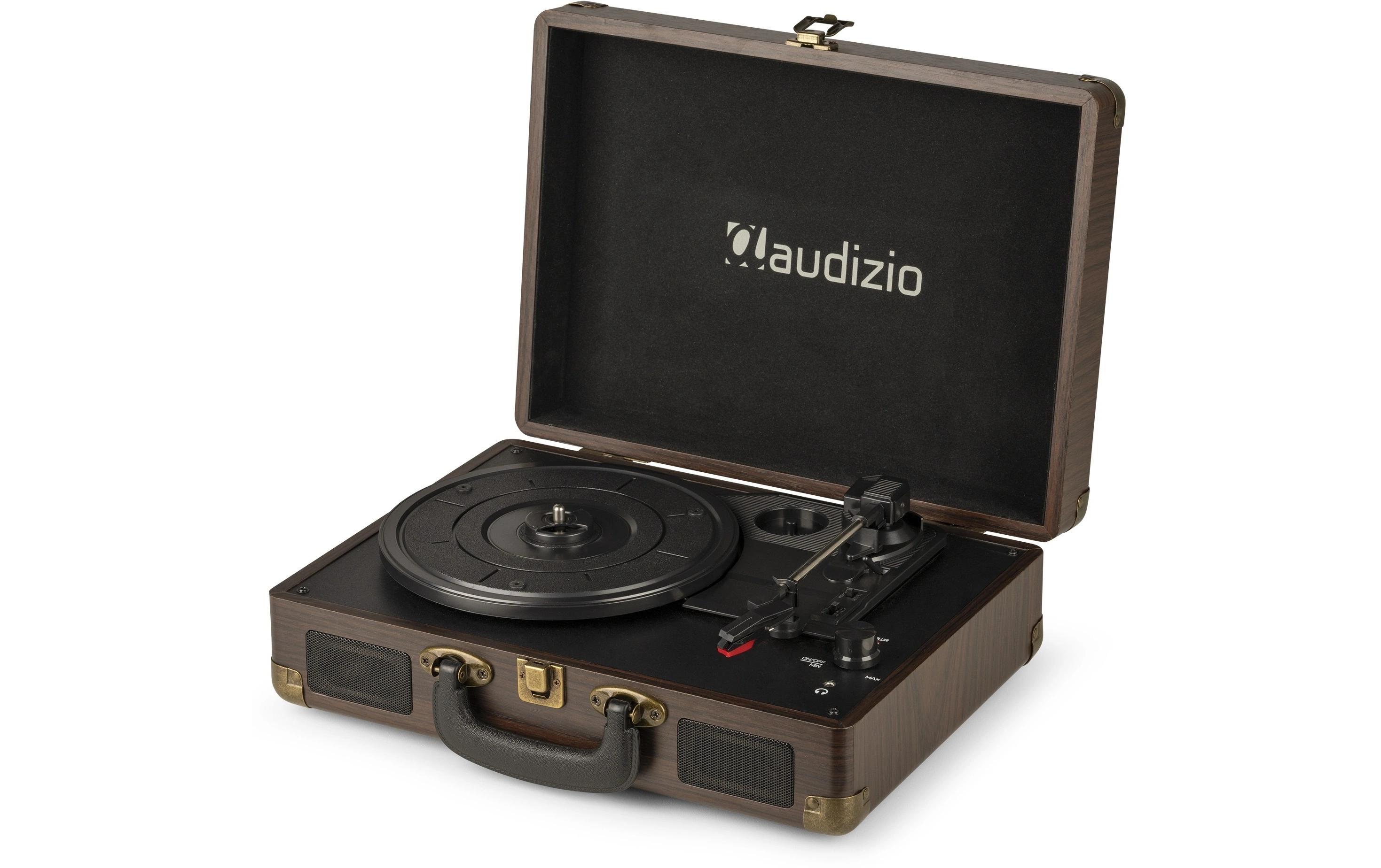 Audizio Plattenspieler RP114 Dunkelbraun