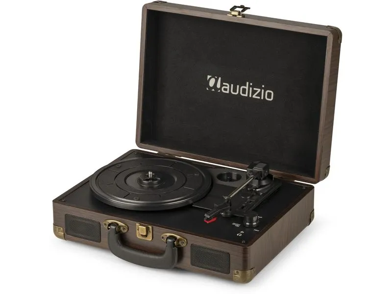 Audizio Plattenspieler RP114 Dunkelbraun Audizio Plattenspieler RP114 Dunkelbraun