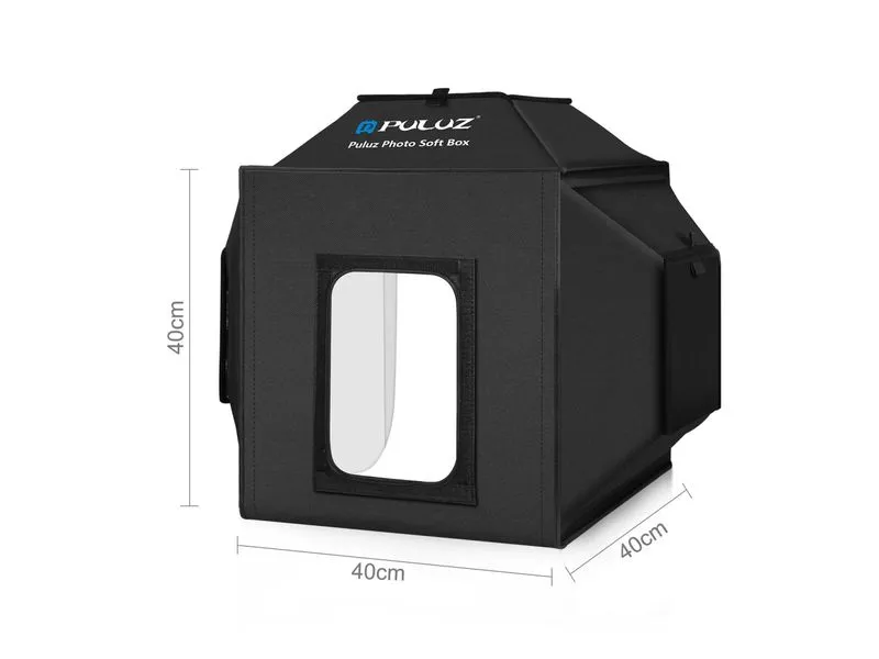 Puluz 40 cm Fotostudio mit LED Beleuchtung