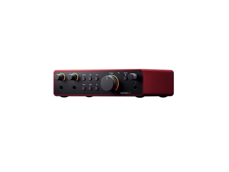 Focusrite Audio Interface Scarlett 2i2 – 4th Generation Focusrite Audio Interface Scarlett 2i2 – 4th Generation