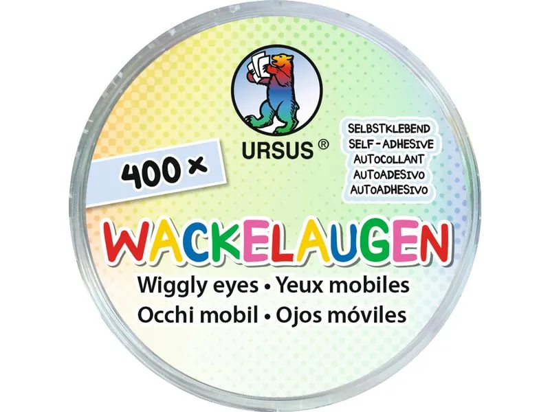 URSUS Wackelaugen 400 Stück