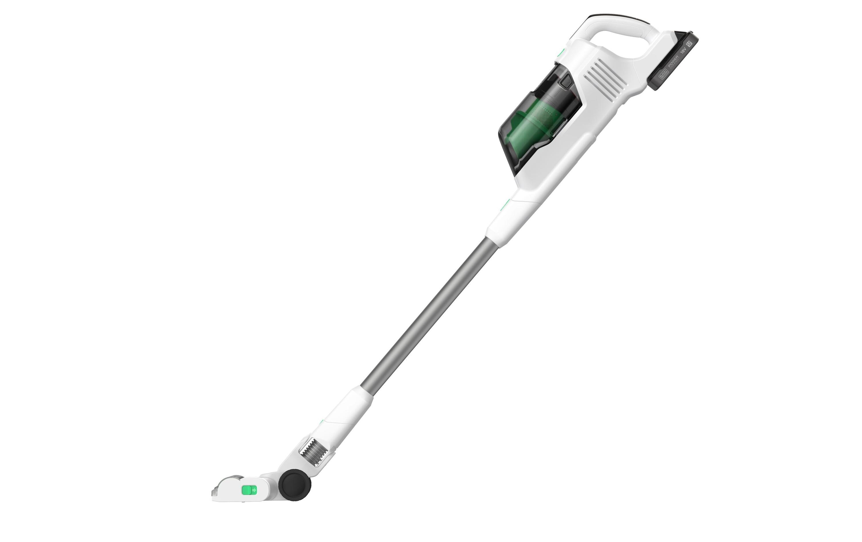 BLACK+DECKER Akku-Hand- und Stielsauger REVSV18D1 Weiss