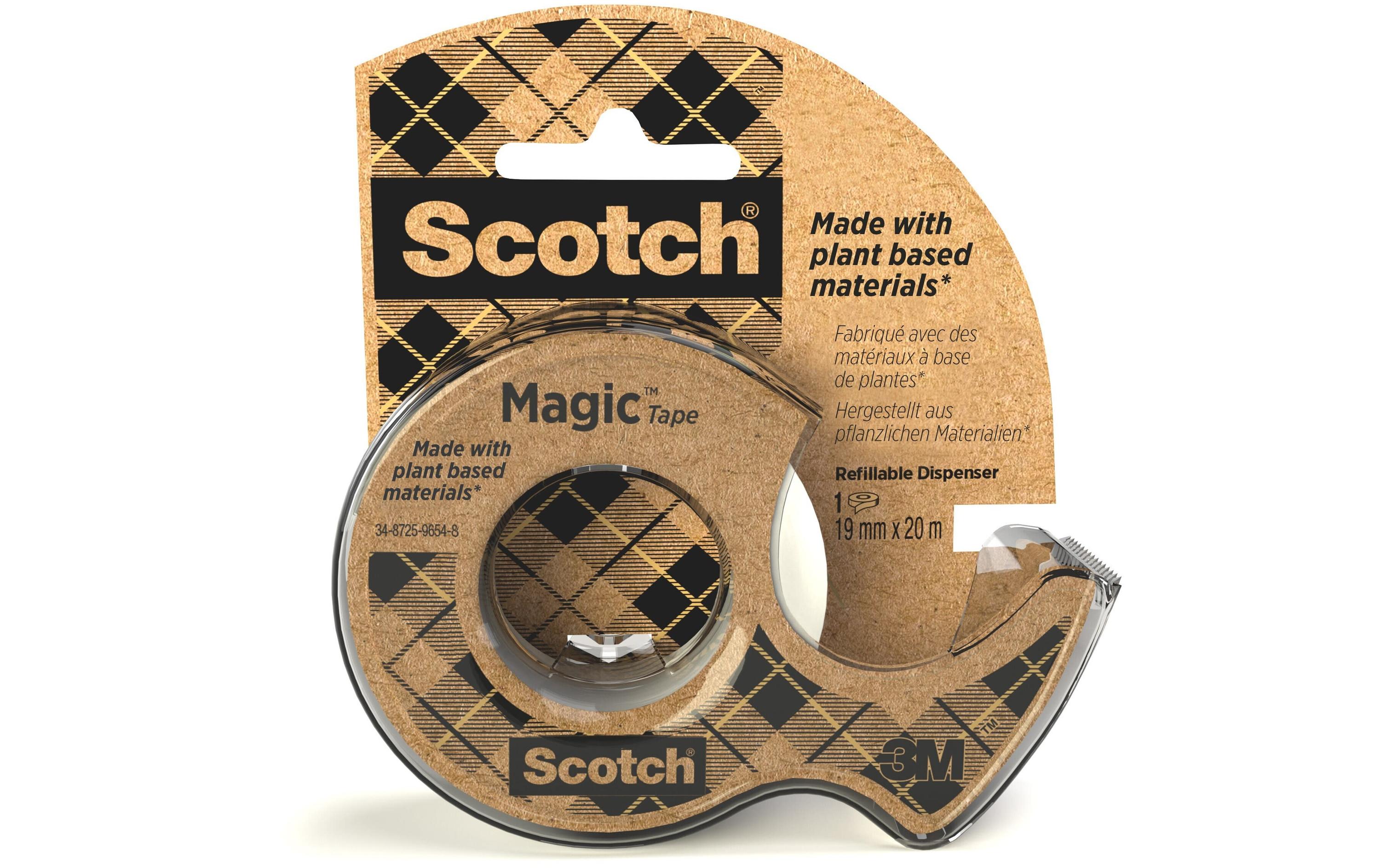 Scotch Handabroller Magic Greener Choice 19 mm x 20 m, 1 Stück