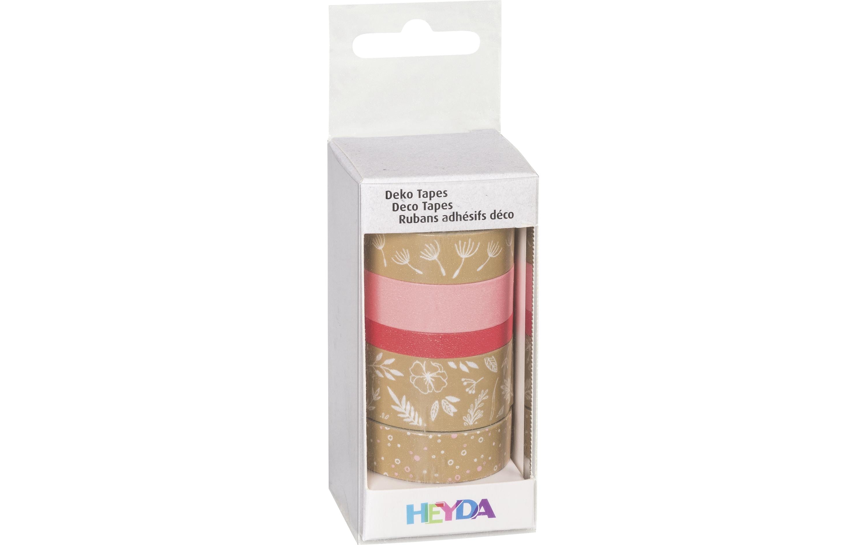 Heyda Washi Tape Natur Blätter Rosa Heyda Washi Tape Natur Blätter Rosa