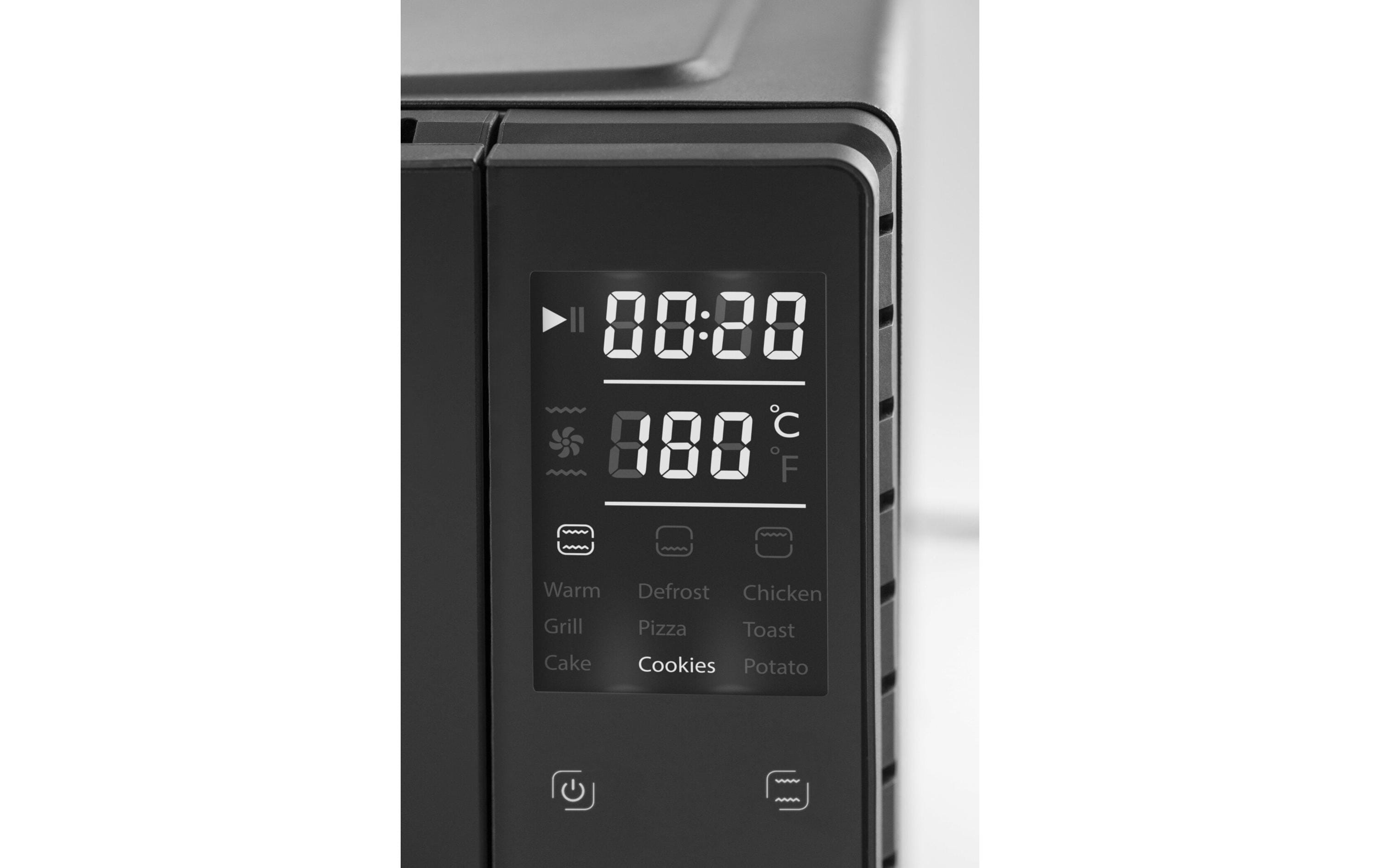 Caso Backofen TO 26 Electronic 26 l, Schwarz