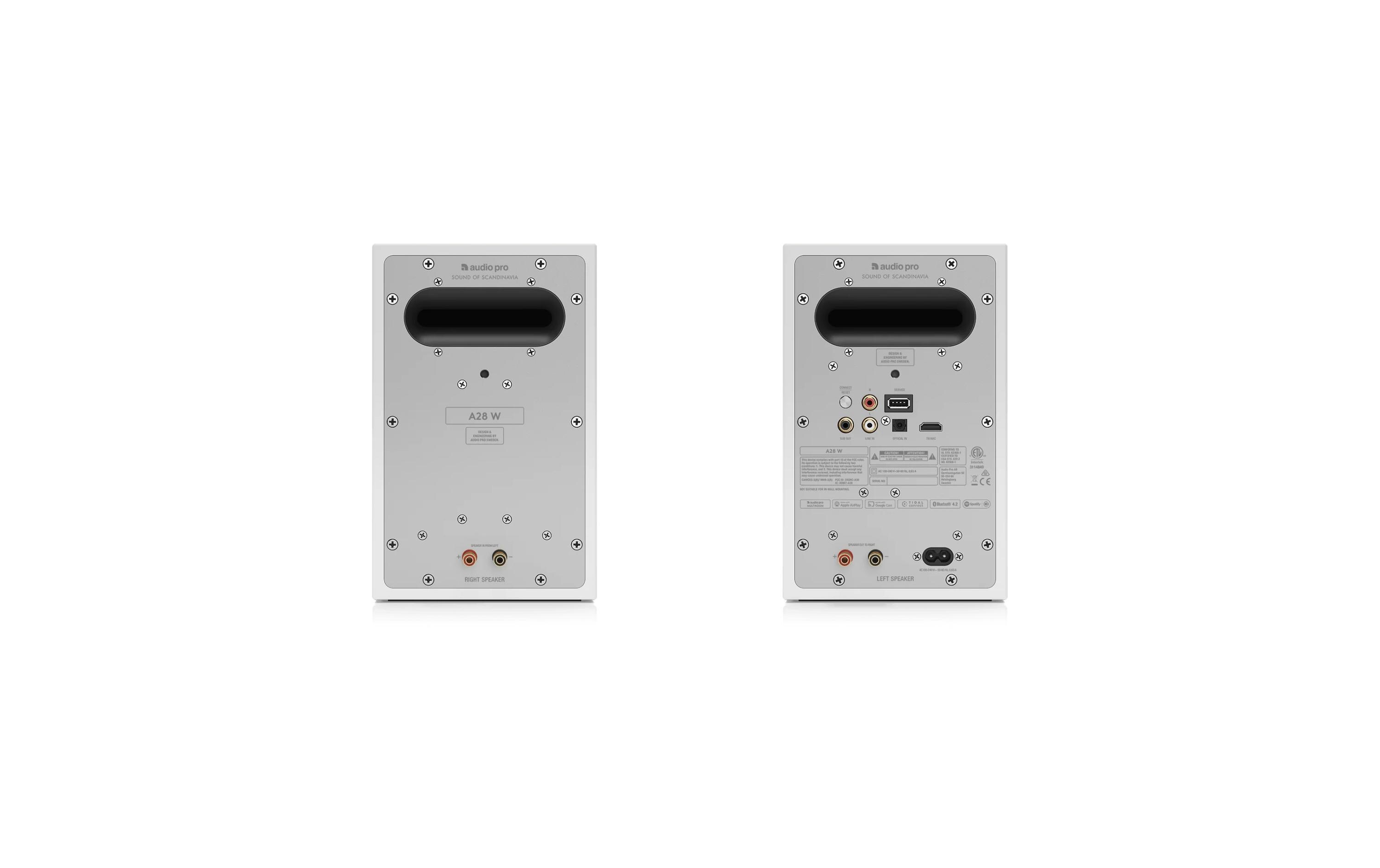 Audio Pro A28 Smarte Multiroom, Weiss