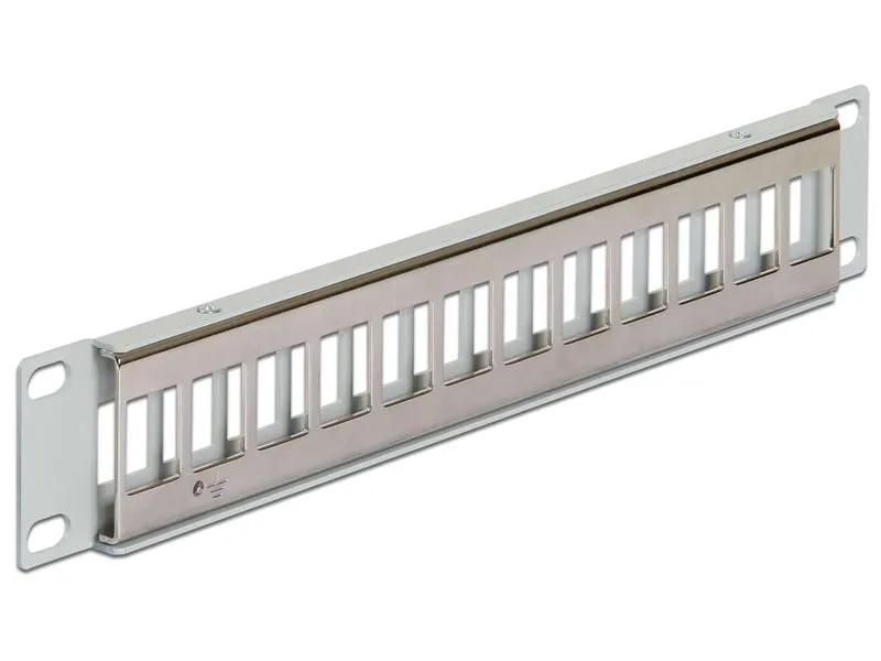 Delock Patchpanel 12 Port, Keystone 10 Rack Delock Patchpanel 12 Port, Keystone 10 Rack