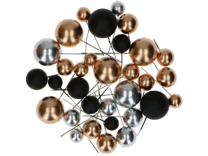 BackshopSchweiz Einstecker Set Simply Making Bubbles, Gold / Silber BackshopSchweiz Einstecker Set Simply Making Bubbles, Gold / Silber