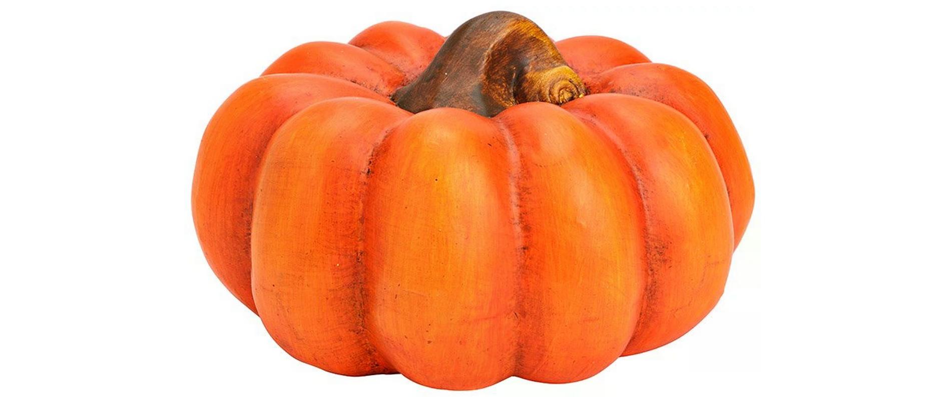 G. Wurm Aufsteller Kürbis 6 cm, Orange