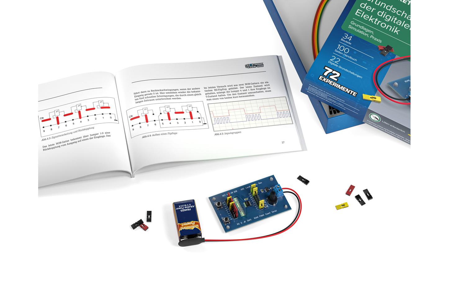 Franzis Lernpaket Grundschaltungen der digitalen Elektronik, Deutsch