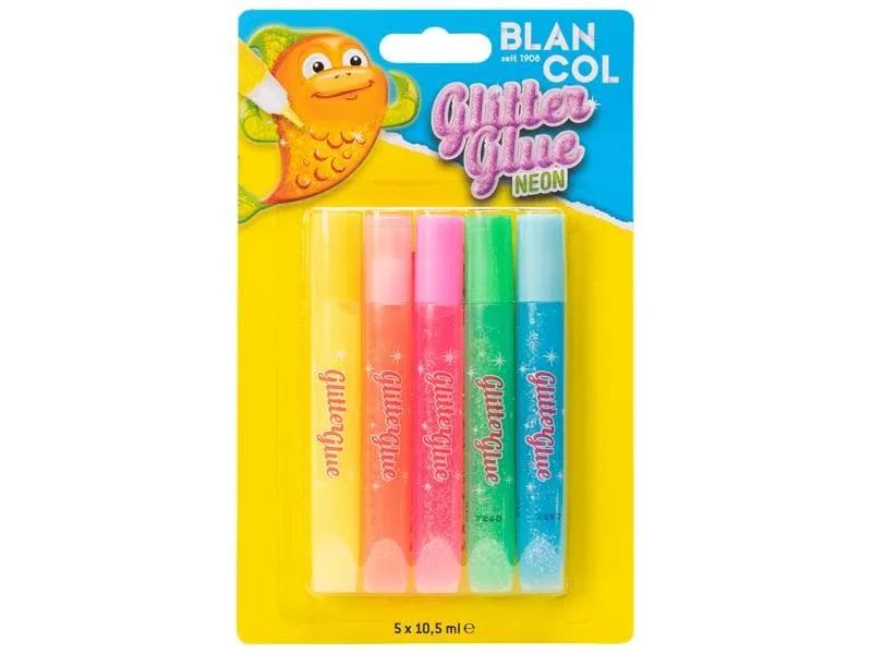 Blancol Glitzerstift Glitter Glue Pen Neon 5 Stück Blancol Glitzerstift Glitter Glue Pen Neon 5 Stück