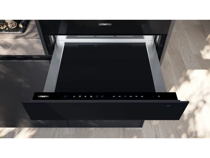 Siemens Wärmeschublade BI710C1B1C Schwarz Siemens Wärmeschublade BI710C1B1C Schwarz