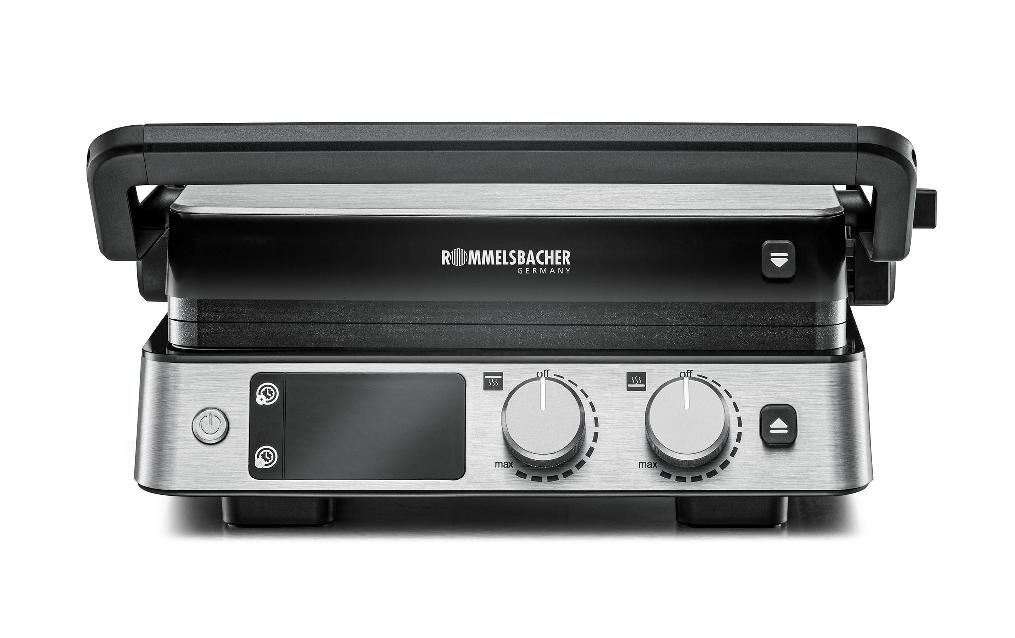 Rommelsbacher Kontaktgrill KG 2025, 2000 W