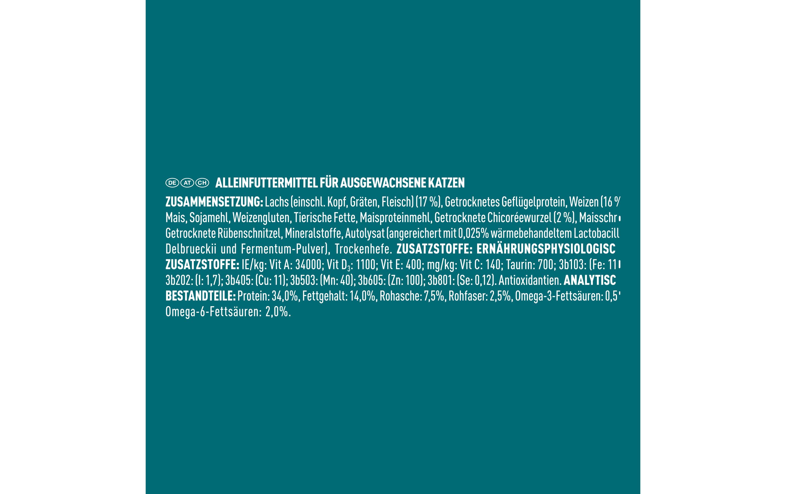 Purina ONE Trockenfutter Adult Lachs und Vollkorn 9.75 kg